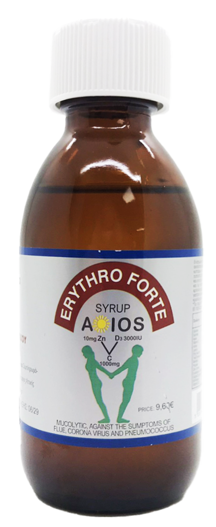 Erythro Forte Syrup A-IOS Vein Diluent 150ml